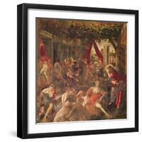 The Bethesda Pool, C.1550s-Jacopo Robusti Tintoretto-Framed Giclee Print