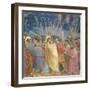 The Betrayal of Christ, circa 1305-Giotto di Bondone-Framed Giclee Print