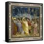 The Betrayal of Christ-Giotto di Bondone-Framed Stretched Canvas