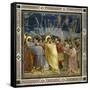 The Betrayal of Christ-Giotto di Bondone-Framed Stretched Canvas