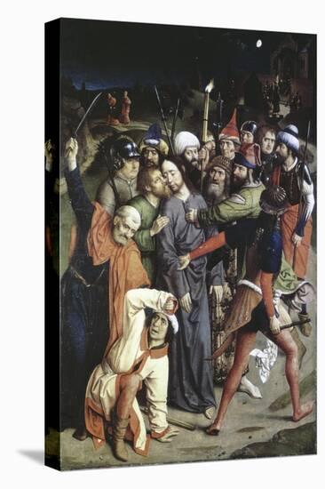 The Betrayal of Christ-Hieronymus Bosch-Stretched Canvas