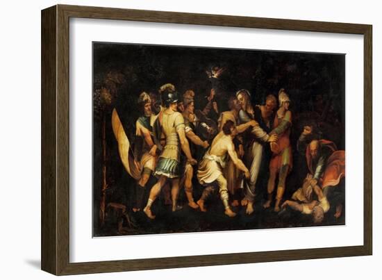 The Betrayal of Christ-Luis de Vargas-Framed Giclee Print