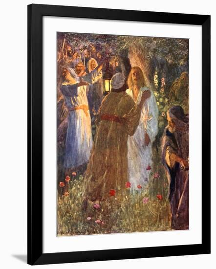 The Betrayal-William Henry Margetson-Framed Giclee Print