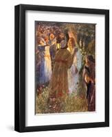 The Betrayal-William Henry Margetson-Framed Giclee Print