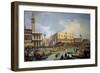 The Betrothal of the Venetian Doge to the Adriatic Sea-Canaletto-Framed Art Print