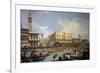 The Betrothal of the Venetian Doge to the Adriatic Sea-Canaletto-Framed Premium Giclee Print