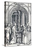 The Betrothal of the Virgin, 1506-Albrecht Dürer-Stretched Canvas