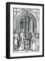 The Betrothal of the Virgin, 1506-Albrecht Dürer-Framed Giclee Print