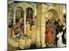 The Betrothal of the Virgin, ca. 1420-Robert Campin-Mounted Giclee Print