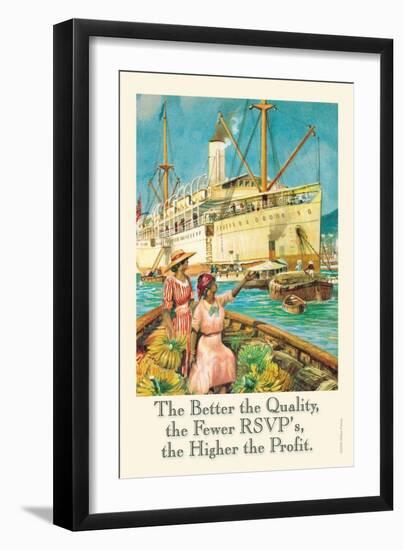 The Better the Quality-null-Framed Art Print