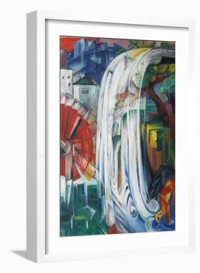 The Bewitched Mill, 1913-Franz Marc-Framed Giclee Print