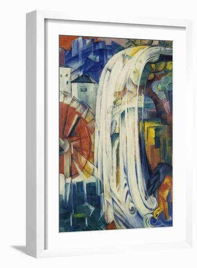 The Bewitched Mill, 1913-Franz Marc-Framed Giclee Print