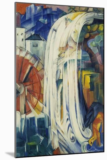 The Bewitched Mill, 1913-Franz Marc-Mounted Giclee Print