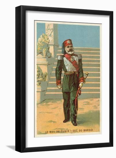 The Bey of Tunis-null-Framed Giclee Print