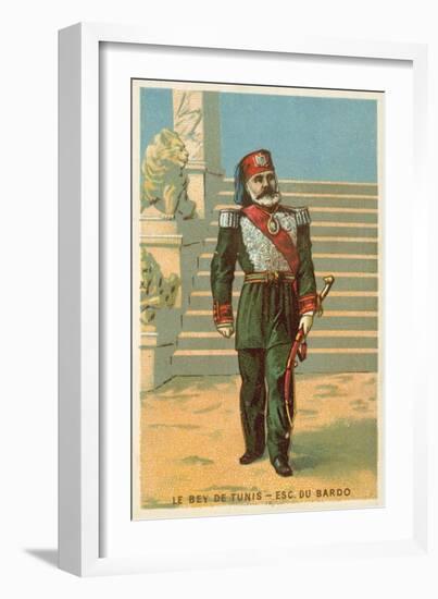 The Bey of Tunis-null-Framed Giclee Print