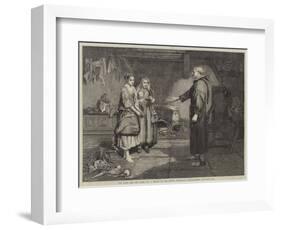 The Bible and the Monk-John Pettie-Framed Giclee Print