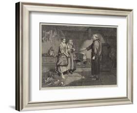 The Bible and the Monk-John Pettie-Framed Giclee Print