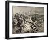 The Bible Illustration. Angel of Maccabees. Draw by Gustave Dore, A. Gusmand-null-Framed Giclee Print