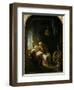 The Bible Lesson, or Anne and Tobias-Gerrit or Gerard Dou-Framed Giclee Print