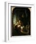 The Bible Lesson, or Anne and Tobias-Gerrit or Gerard Dou-Framed Giclee Print