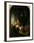 The Bible Lesson, or Anne and Tobias-Gerrit or Gerard Dou-Framed Giclee Print