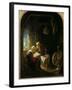 The Bible Lesson, or Anne and Tobias-Gerrit or Gerard Dou-Framed Giclee Print