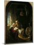 The Bible Lesson, or Anne and Tobias-Gerrit or Gerard Dou-Mounted Giclee Print