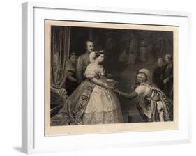 The Bible This Is the Secret of England's Greatness-Thomas Jones Barker-Framed Giclee Print