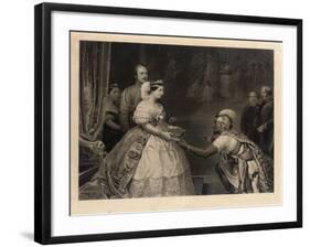 The Bible This Is the Secret of England's Greatness-Thomas Jones Barker-Framed Giclee Print