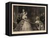 The Bible This Is the Secret of England's Greatness-Thomas Jones Barker-Framed Stretched Canvas