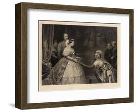 The Bible This Is the Secret of England's Greatness-Thomas Jones Barker-Framed Giclee Print