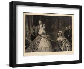 The Bible This Is the Secret of England's Greatness-Thomas Jones Barker-Framed Giclee Print