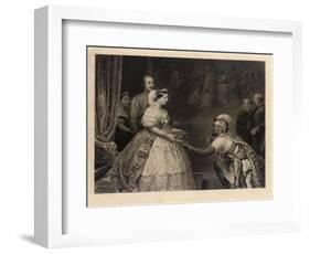 The Bible This Is the Secret of England's Greatness-Thomas Jones Barker-Framed Giclee Print