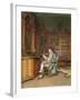 The Bibliophile-Johann Hamza-Framed Giclee Print