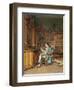 The Bibliophile-Johann Hamza-Framed Giclee Print