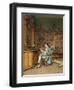 The Bibliophile-Johann Hamza-Framed Giclee Print