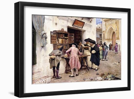 The Bibliophiles, 1879-Luis Jimenez Y Aranda-Framed Giclee Print