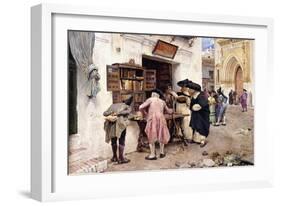 The Bibliophiles, 1879-Luis Jimenez Y Aranda-Framed Giclee Print