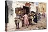 The Bibliophiles, 1879-Luis Jimenez Y Aranda-Stretched Canvas