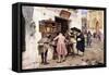 The Bibliophiles, 1879-Luis Jimenez Y Aranda-Framed Stretched Canvas