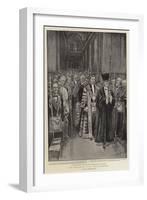 The Bicentenary of St Paul's Cathedral-Herbert Johnson-Framed Giclee Print