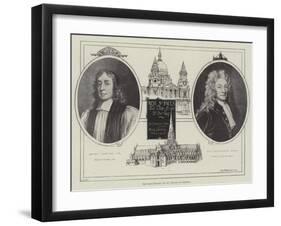 The Bicentenary of St Paul's Cathedral-null-Framed Giclee Print