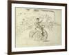 The Bicycle Messenger-Winslow Homer-Framed Giclee Print