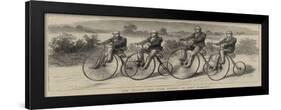The Bicycle Trip from London to John O'Groat'S-null-Framed Giclee Print