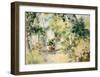 The Bicycle-Denise Bédard-Framed Art Print