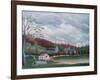 The Bievre at Gentilly, c.1895-Henri Rousseau-Framed Giclee Print