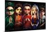 The Big Bang Theory - Faces-Trends International-Mounted Poster
