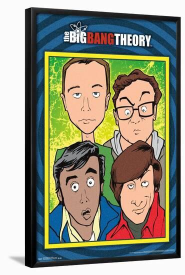 The Big Bang Theory - Geeks-Trends International-Framed Poster