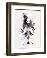 The Big Black Magic Scam-Mydeadpony-Framed Art Print