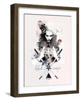 The Big Black Magic Scam-Mydeadpony-Framed Art Print